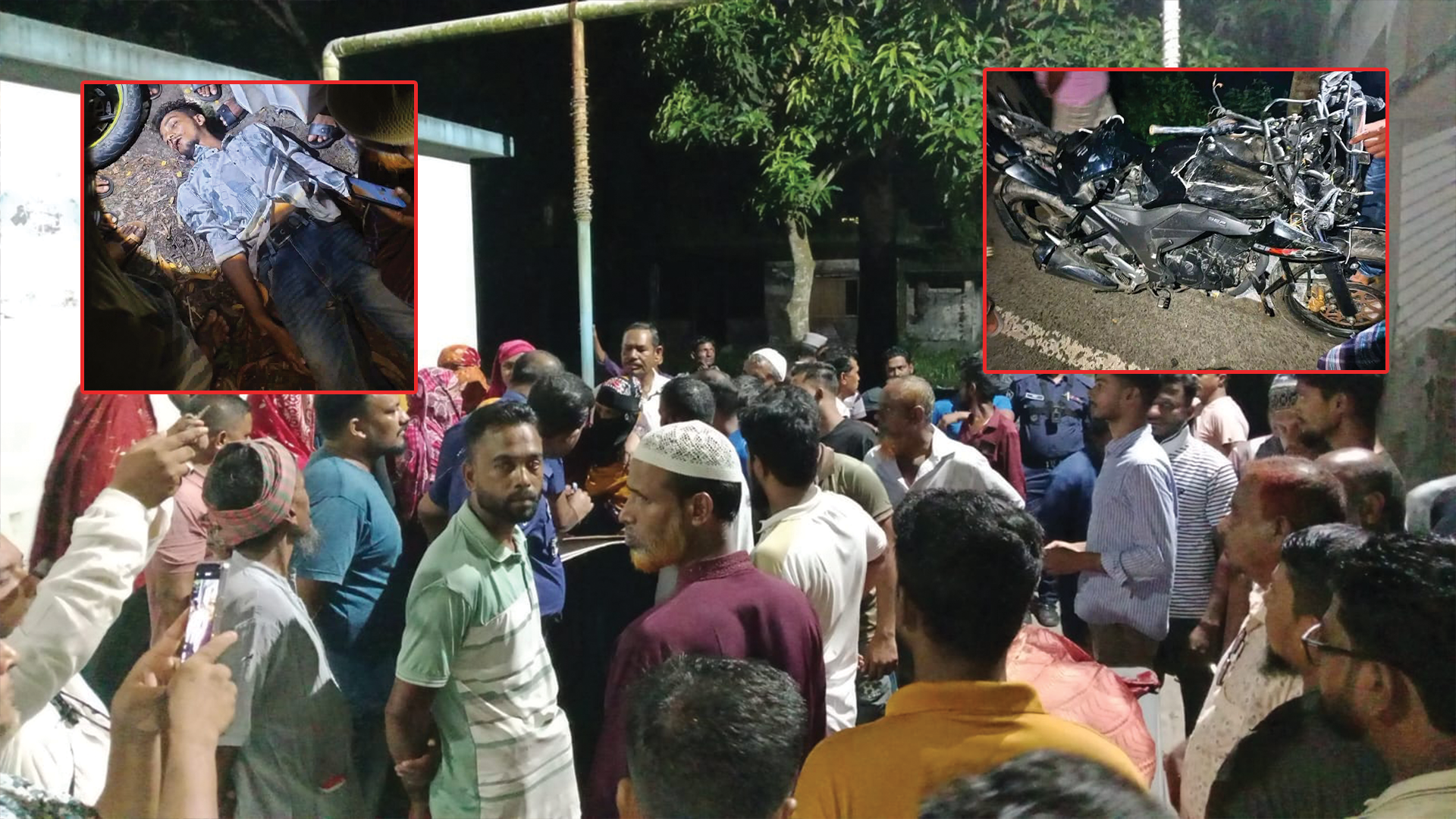 বাগেরহাটে ভটভটি ও মোটরসাইকেলের সংঘর্ষে নিহত ৩, আহত ৬